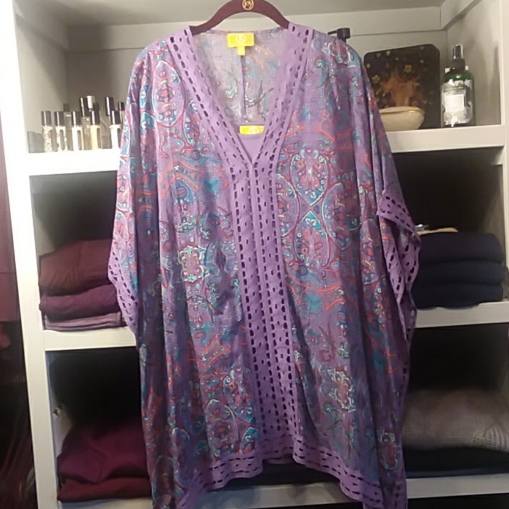 Liz Lange 2 Piece Caftan & Cami